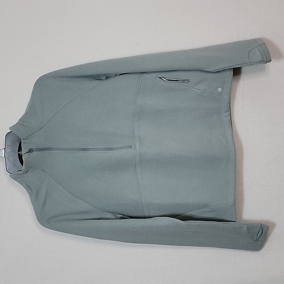 Women's Layer 8 Half-Zip Fleece Pullover, Blue/Green, Size Medium, NWT - Picture 2 of 9